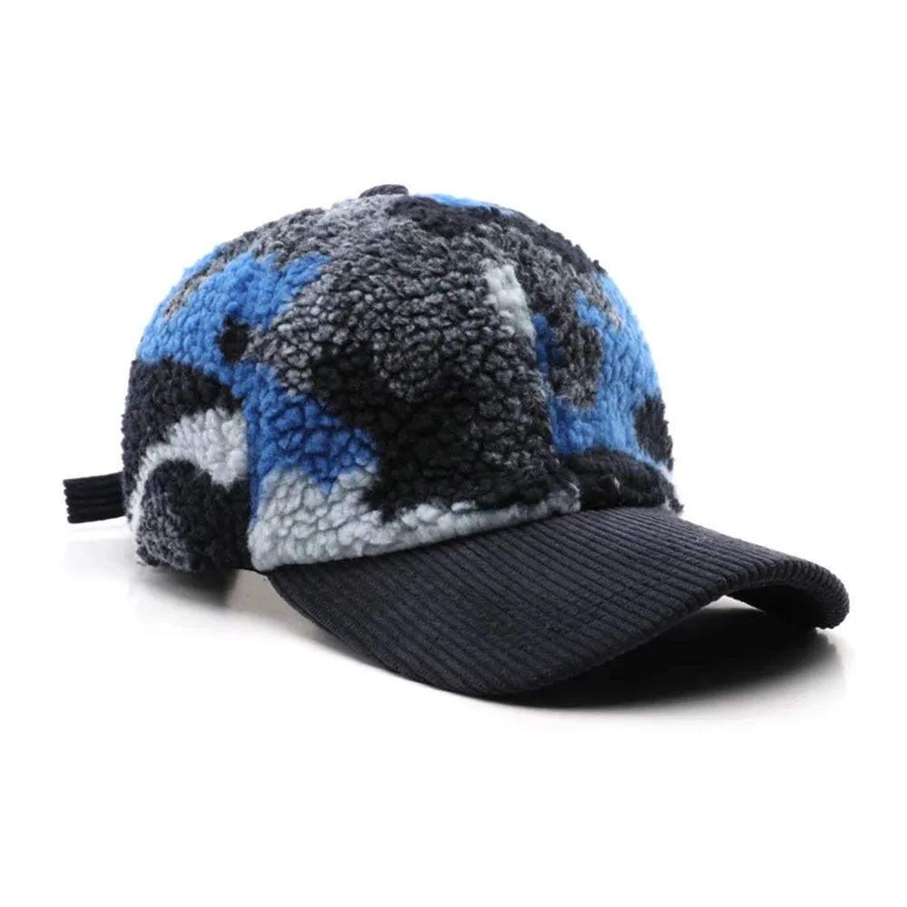 3Leaves Camo plush cap