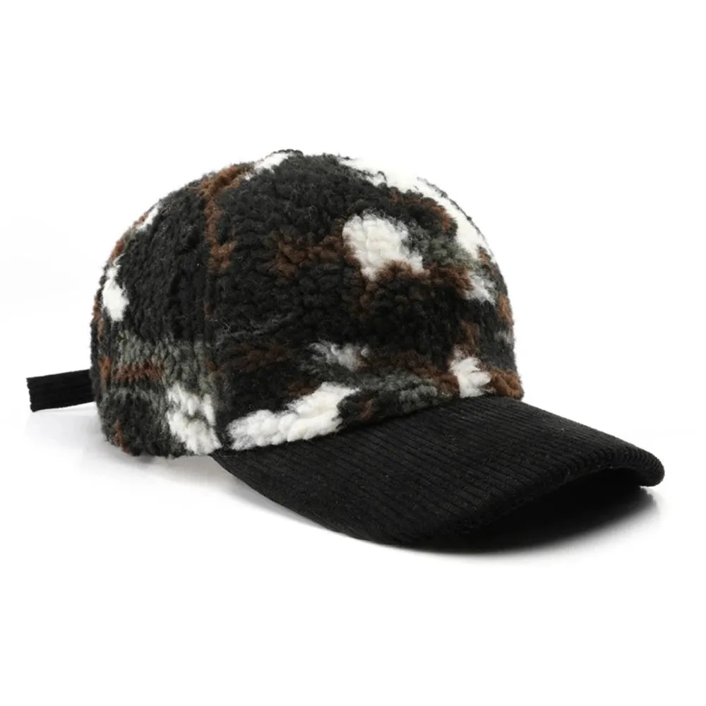 3Leaves Camo plush cap