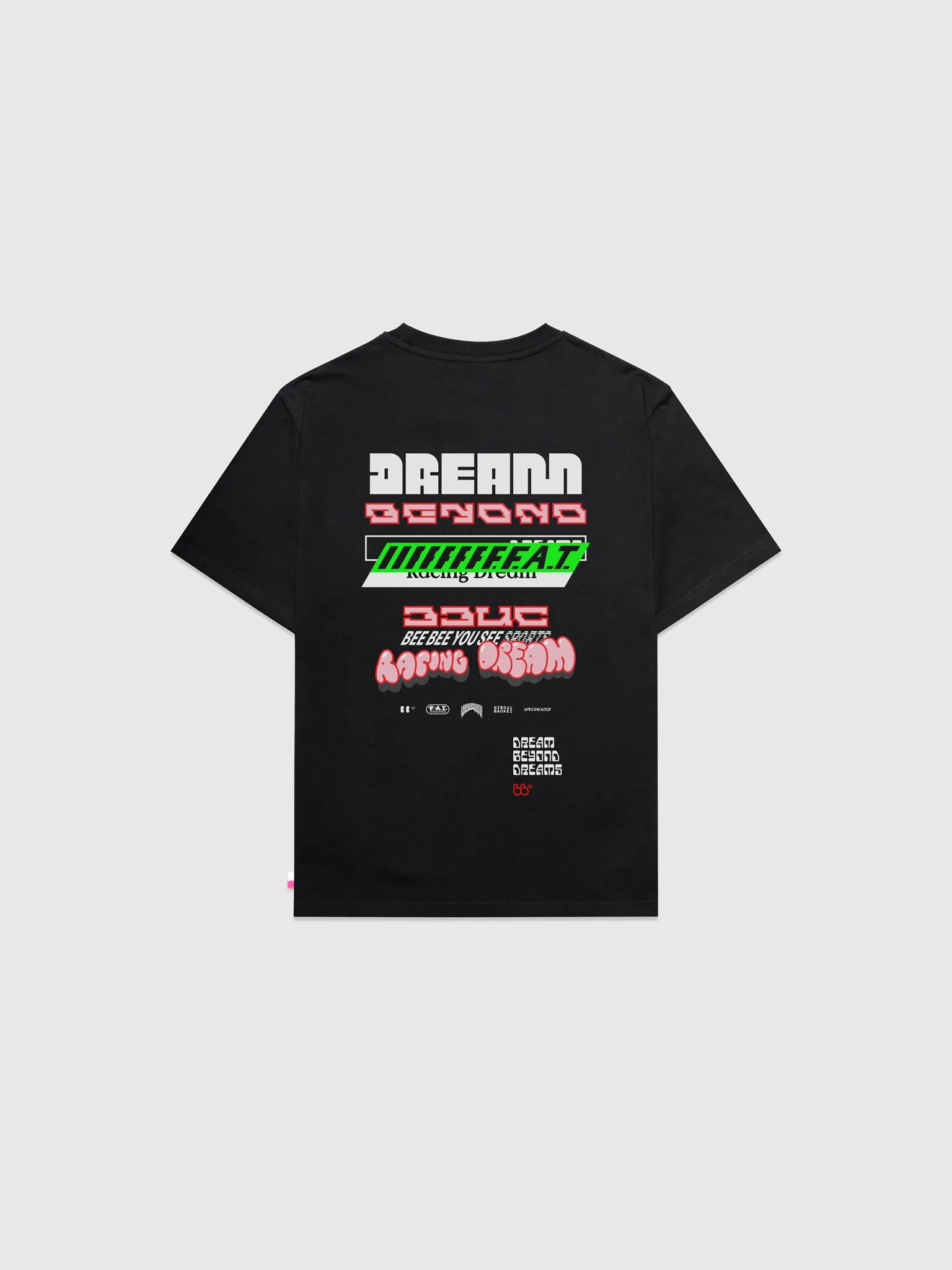 BBUC for FAT Giro di Mankei T-shirt Black