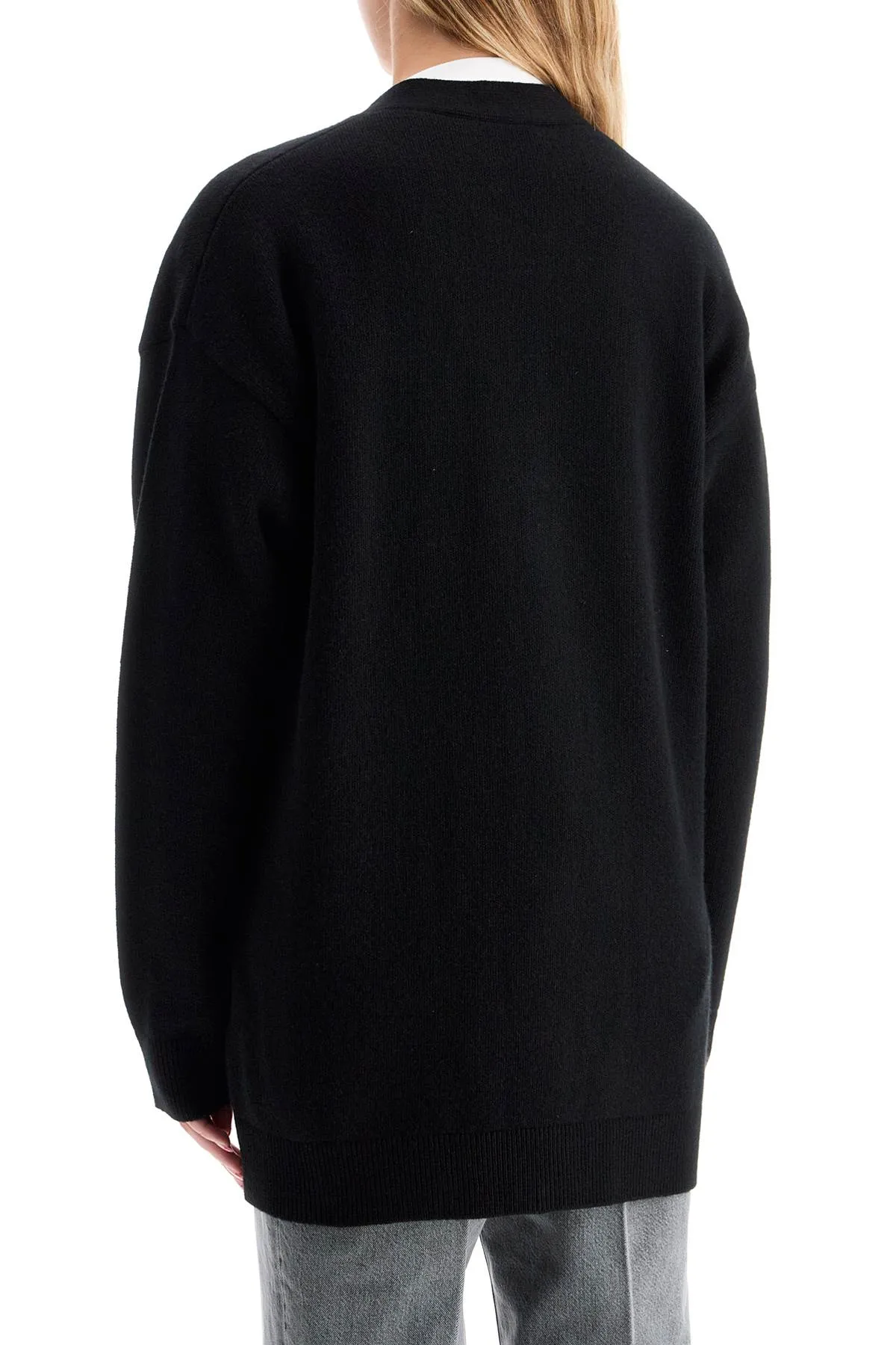 Boxy Cashmere Cardigan