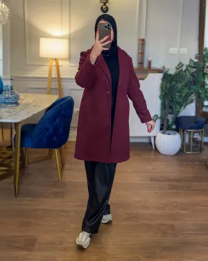 Classic Wool Blend Coat