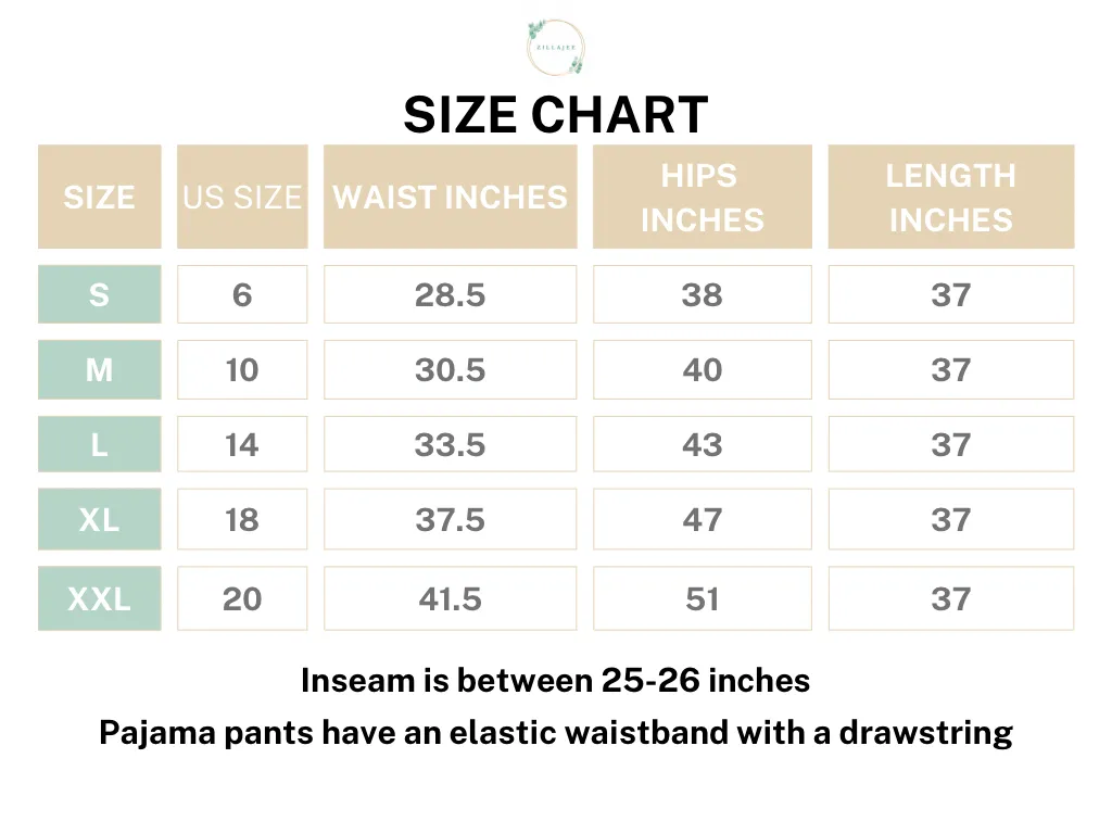 Cotton Pajama Pants Women - Midnight Swim