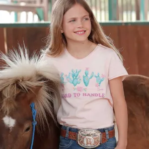 Cruel Girl's Youth Hard To Handle T-Shirt in Peach