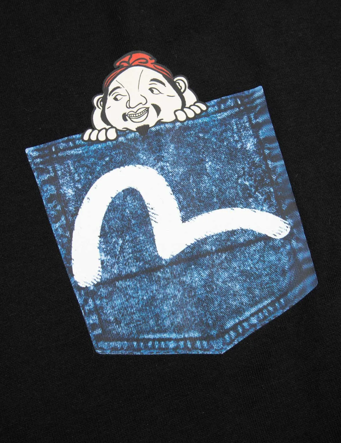Godhead with Snowmobile Print Relax Fit T-shirt