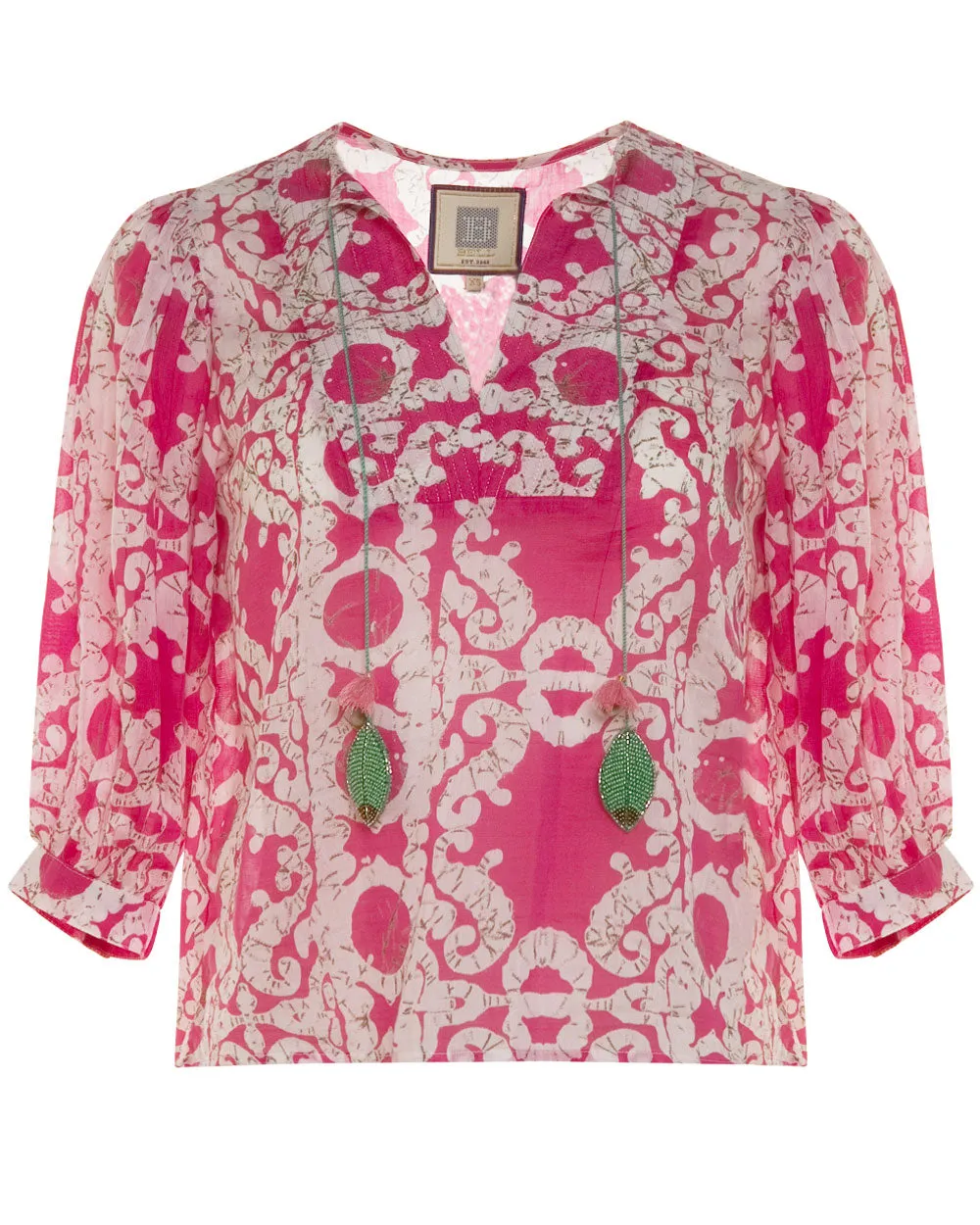 Hot Pink Fran Blouse