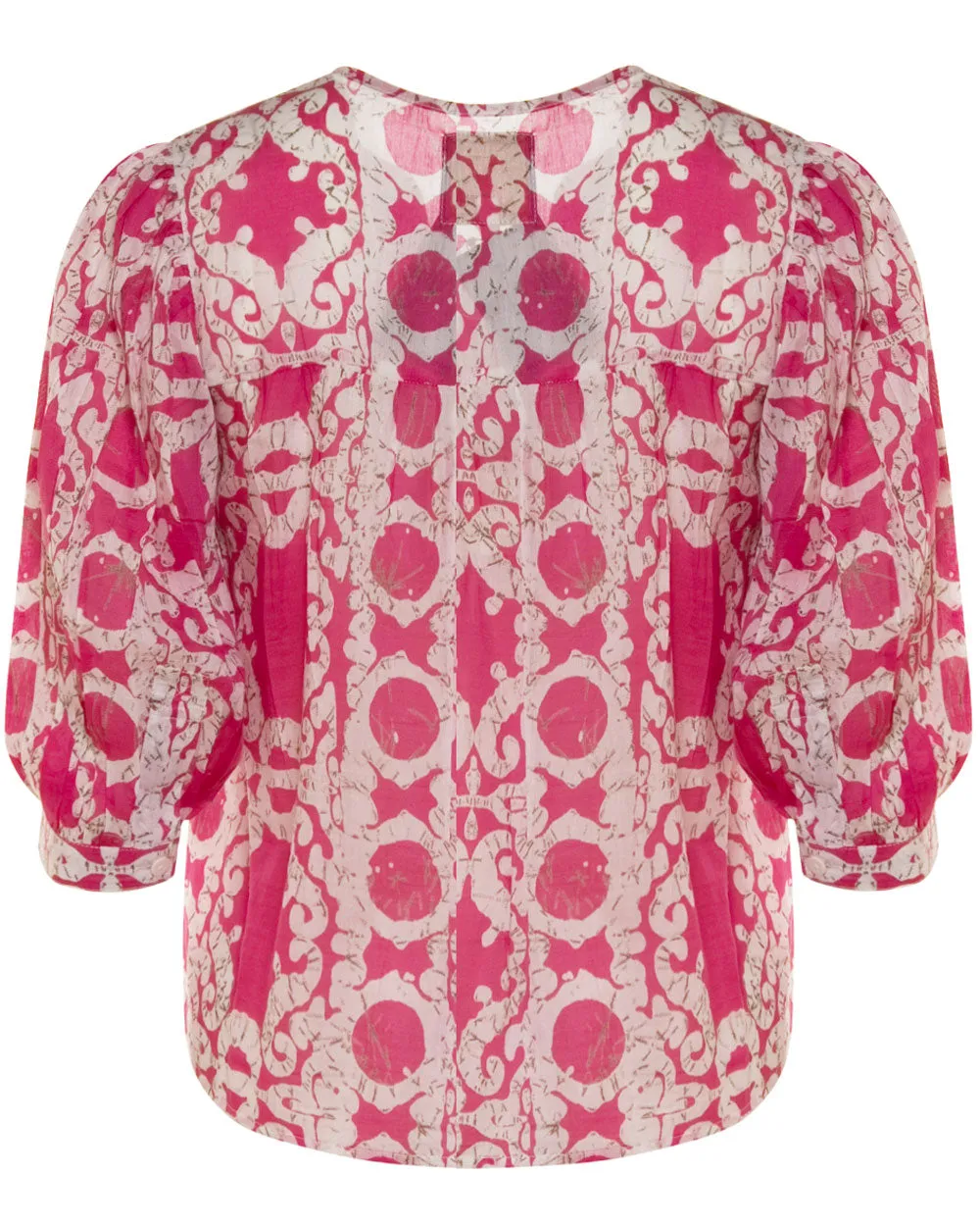 Hot Pink Fran Blouse
