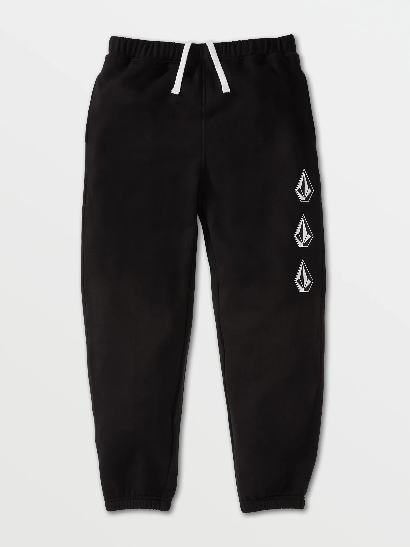 Iconic Stone Fleece Pants - Black