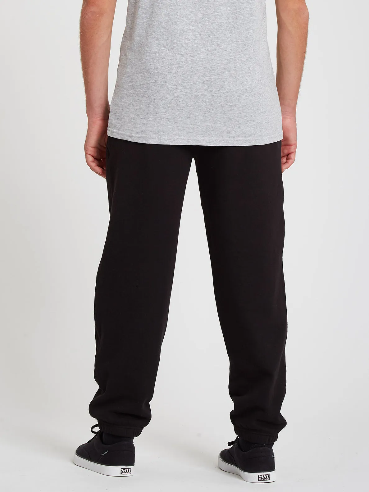 Iconic Stone Fleece Pants - Black