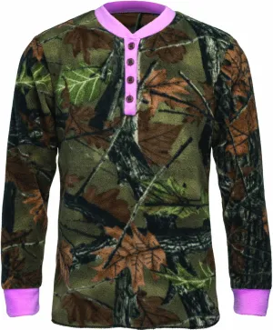 KIDS CAMO DAYSOR LOUNGE PAJAMA TOP