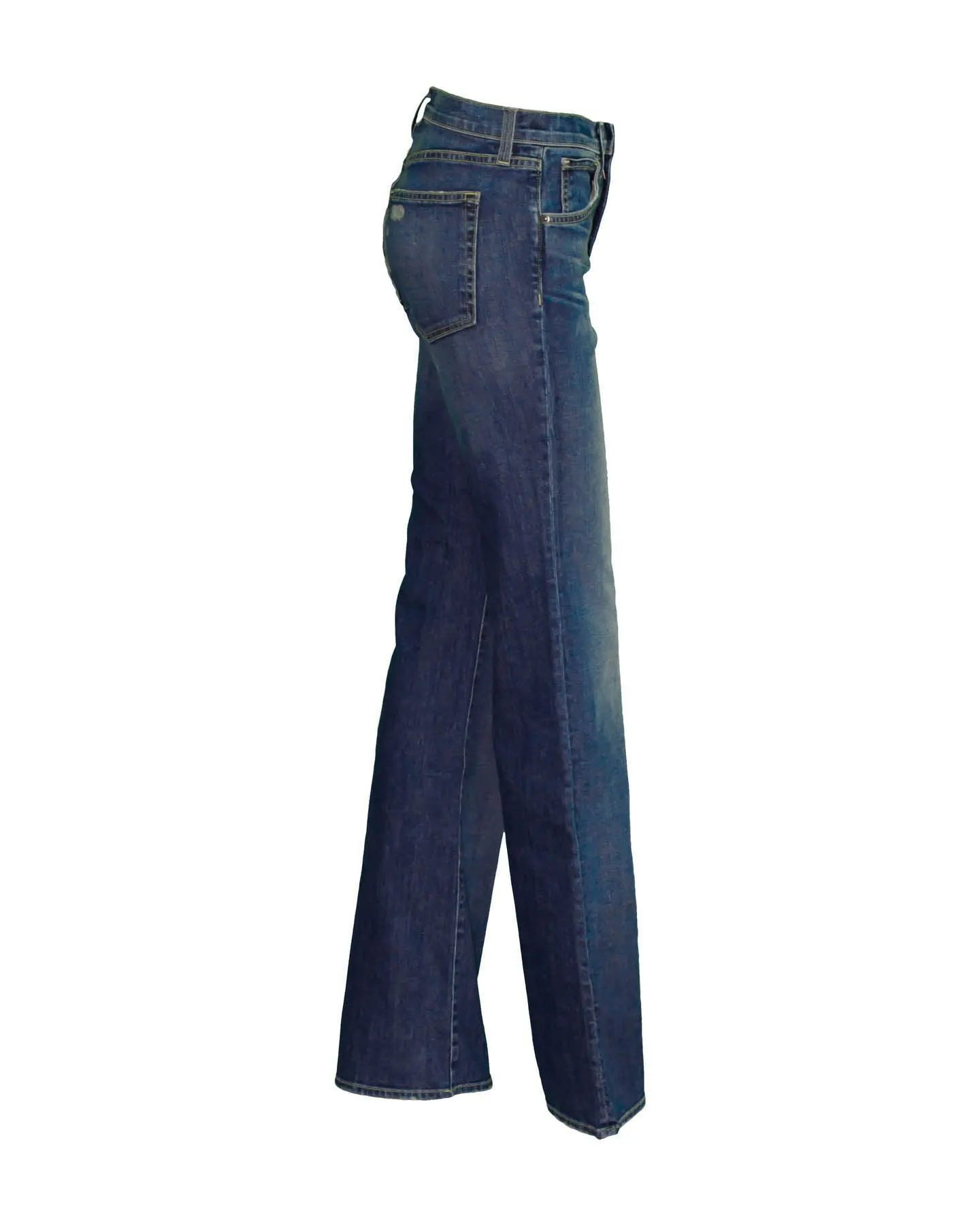 Nili Lotan Celia Boot Cut Blue Jeans