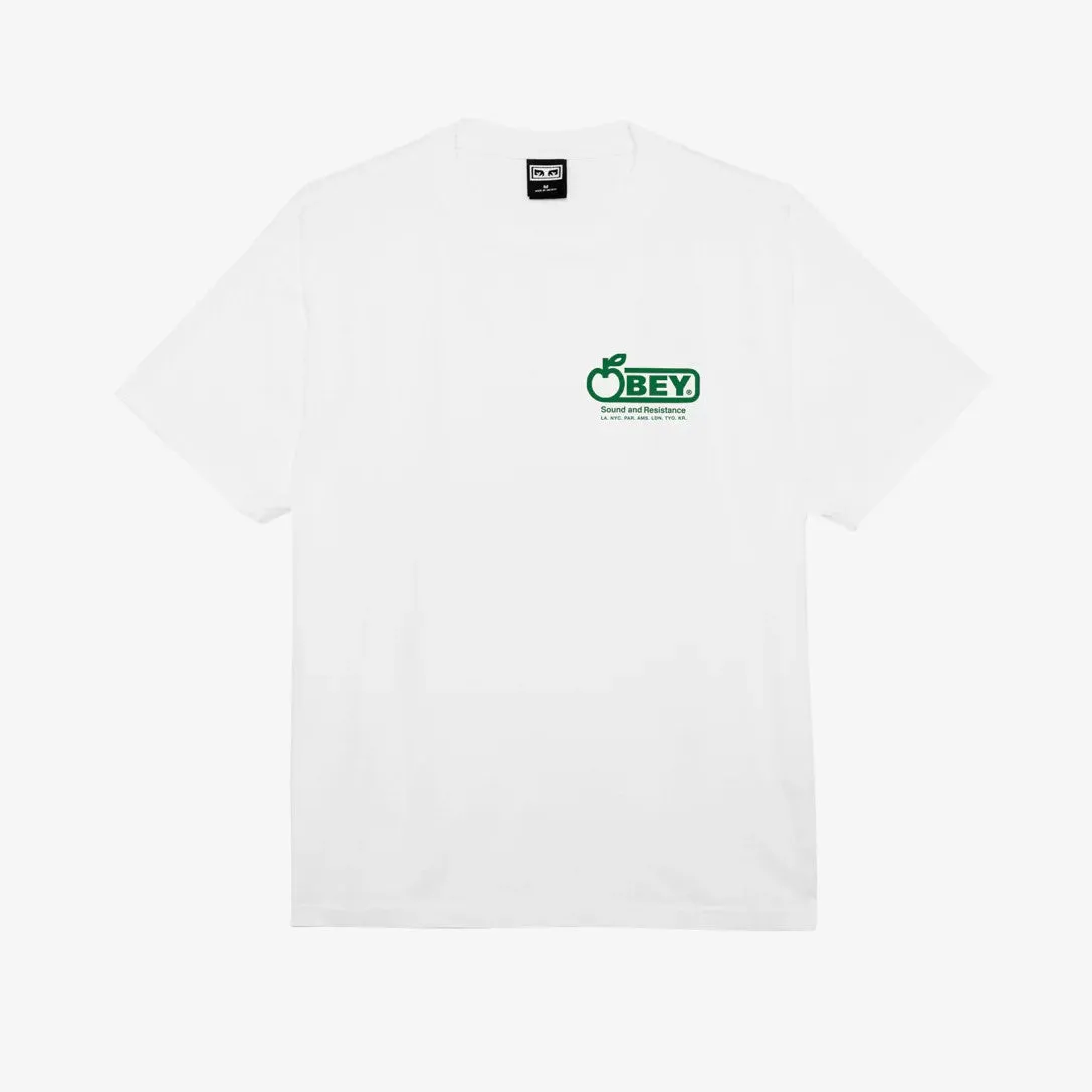 OBEY Sound & Resistance Heavyweight Graphic T-shirt