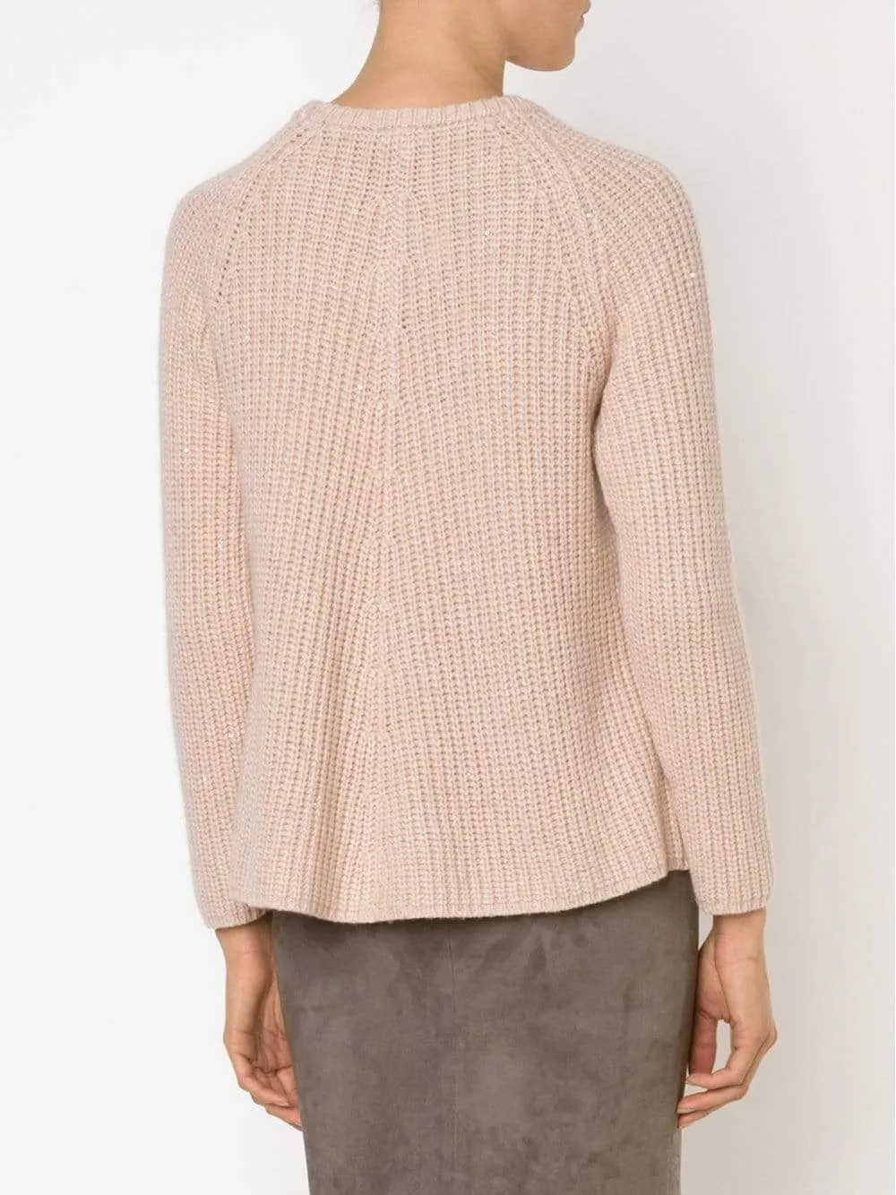 Paillette Knit Pullover
