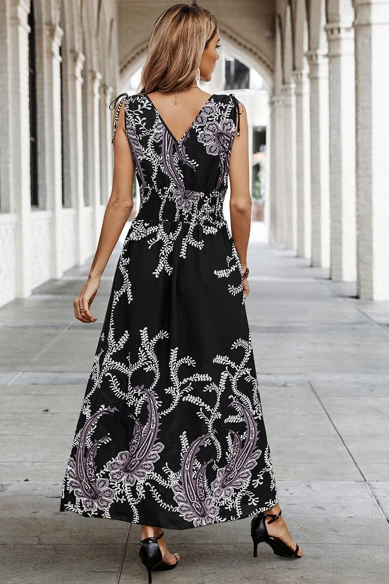 Paisley Dream Sleeveless Maxi Dress