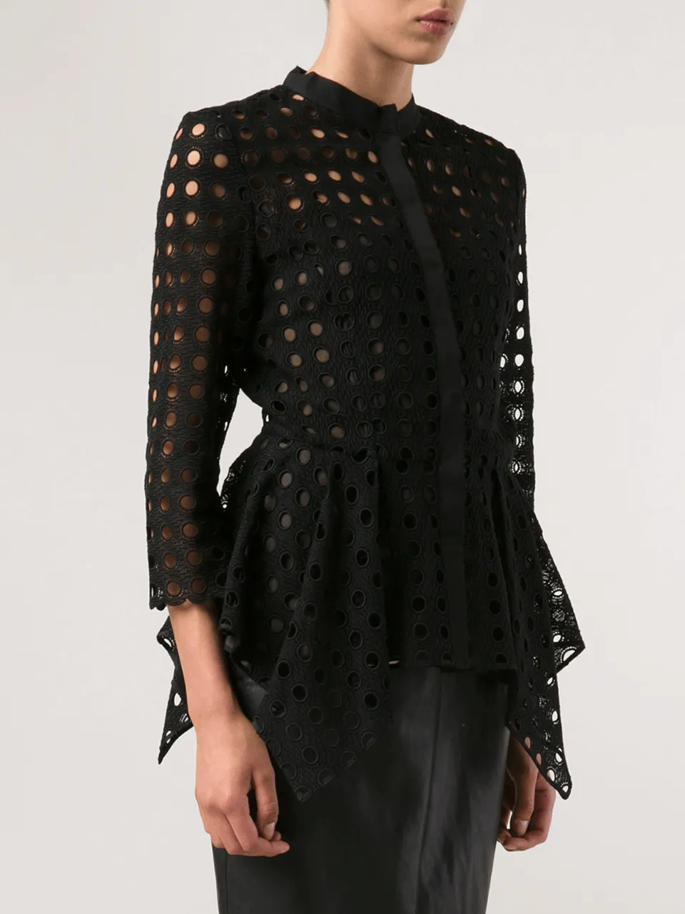 Peplum Jacket With Camisole