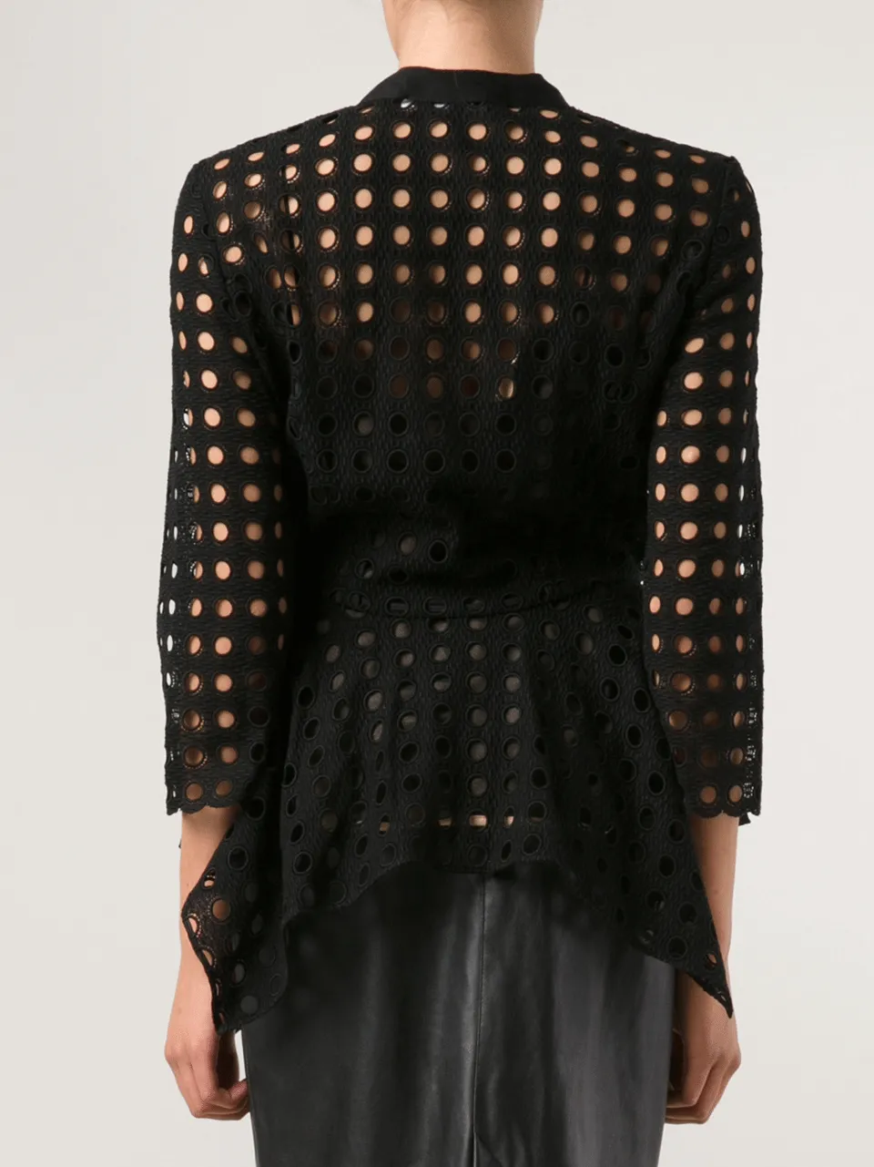 Peplum Jacket With Camisole