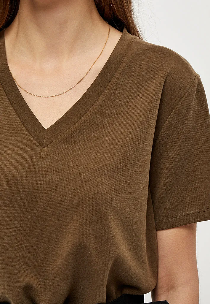 Philina T-Shirt - Army Brown