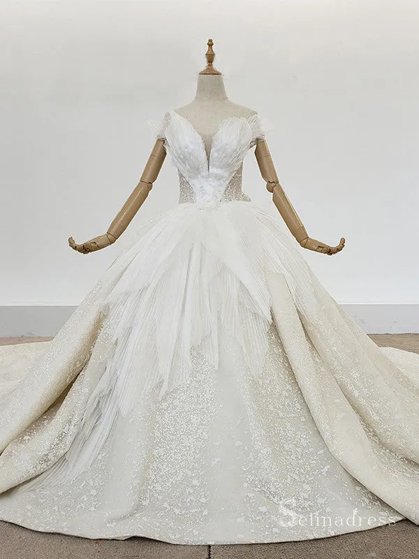 Selinadress Strapless Wedding Dress Star Network Luxury Wedding Gowns SDW002