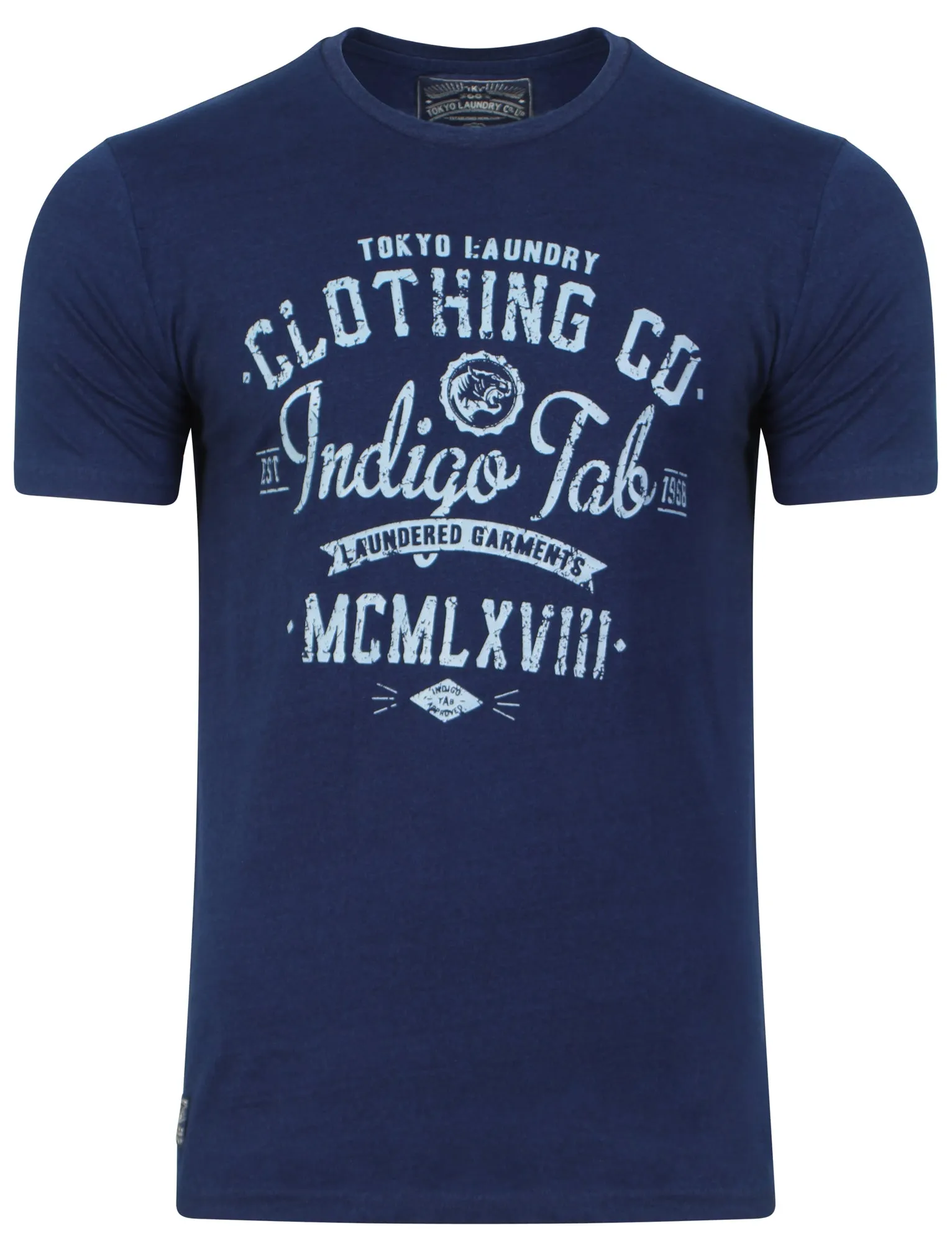 T-shirt in Dark Indigo - Tokyo Laundry