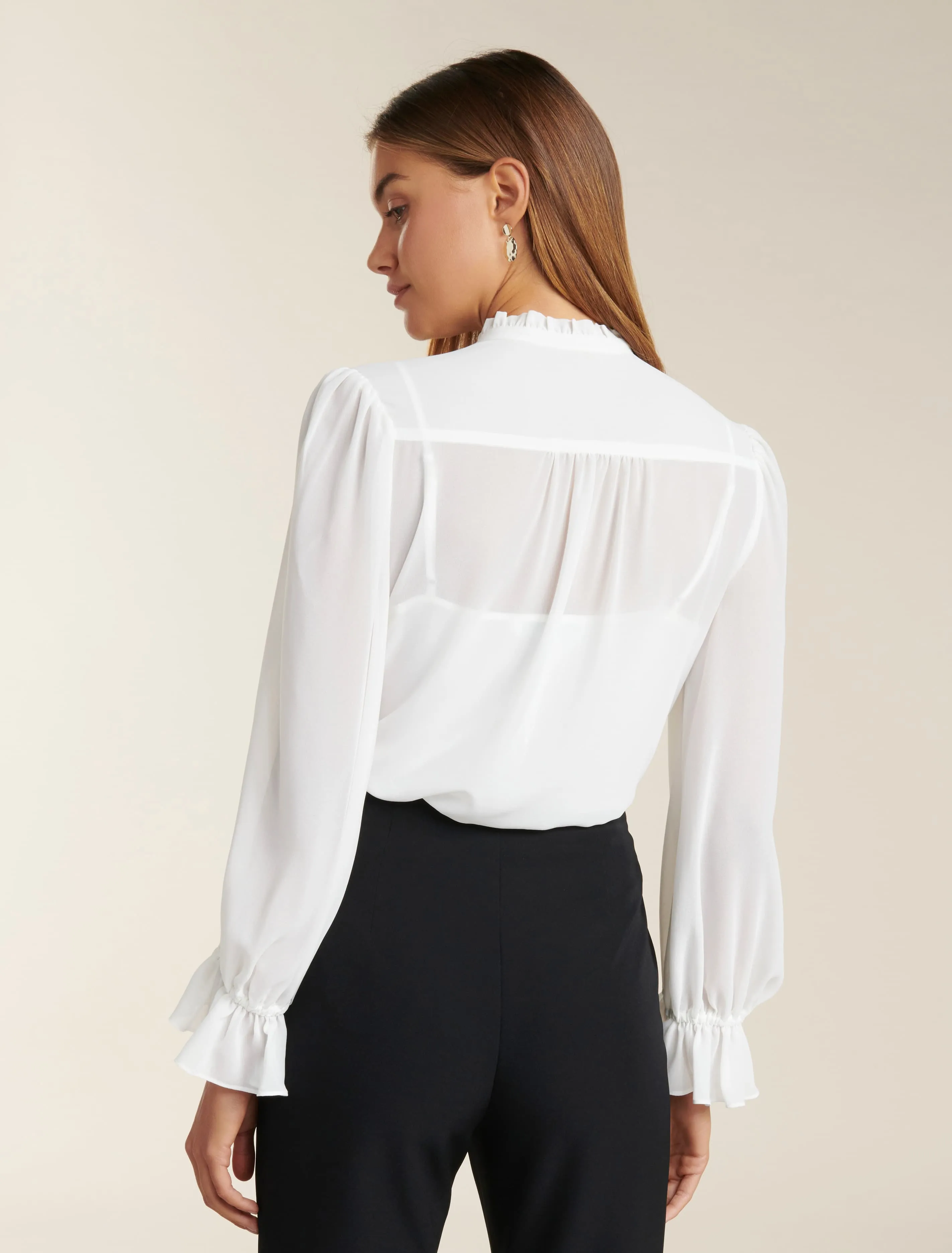 Xanna Sheer Blouse