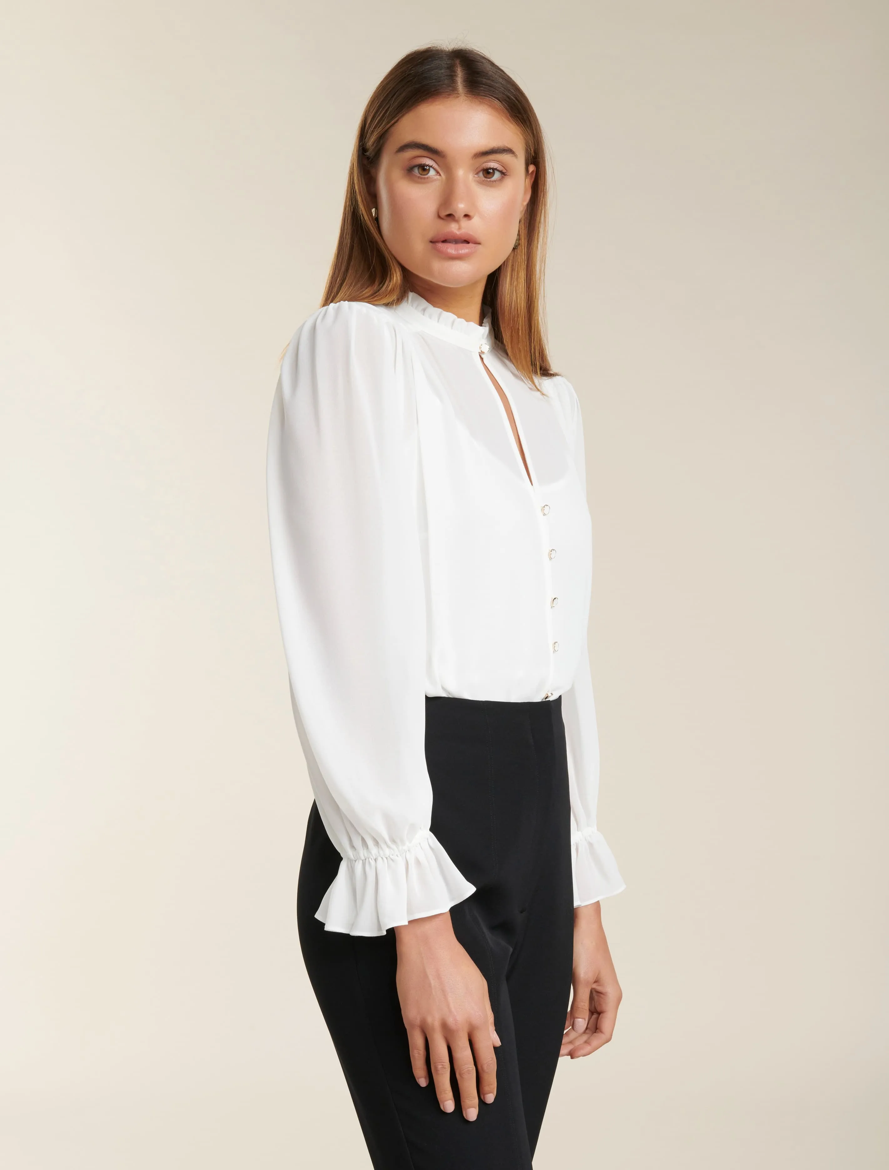 Xanna Sheer Blouse