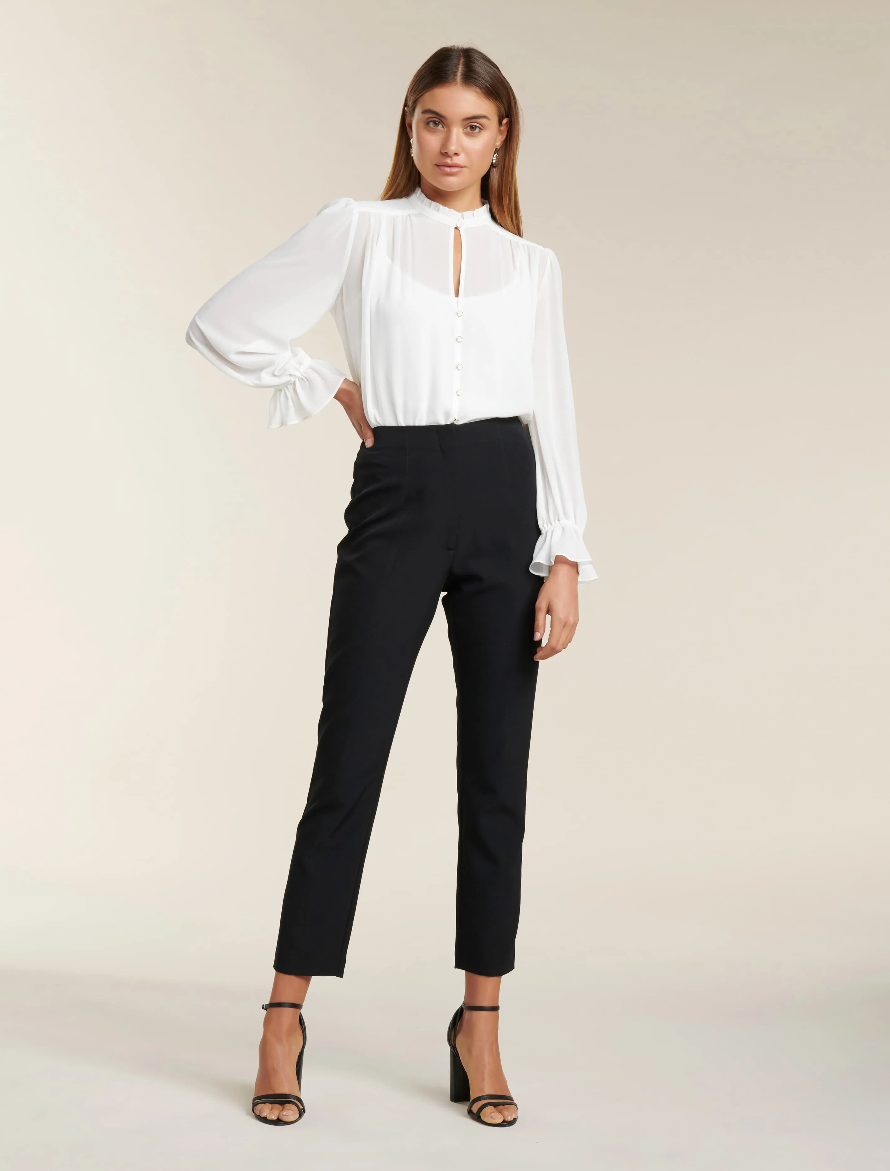 Xanna Sheer Blouse