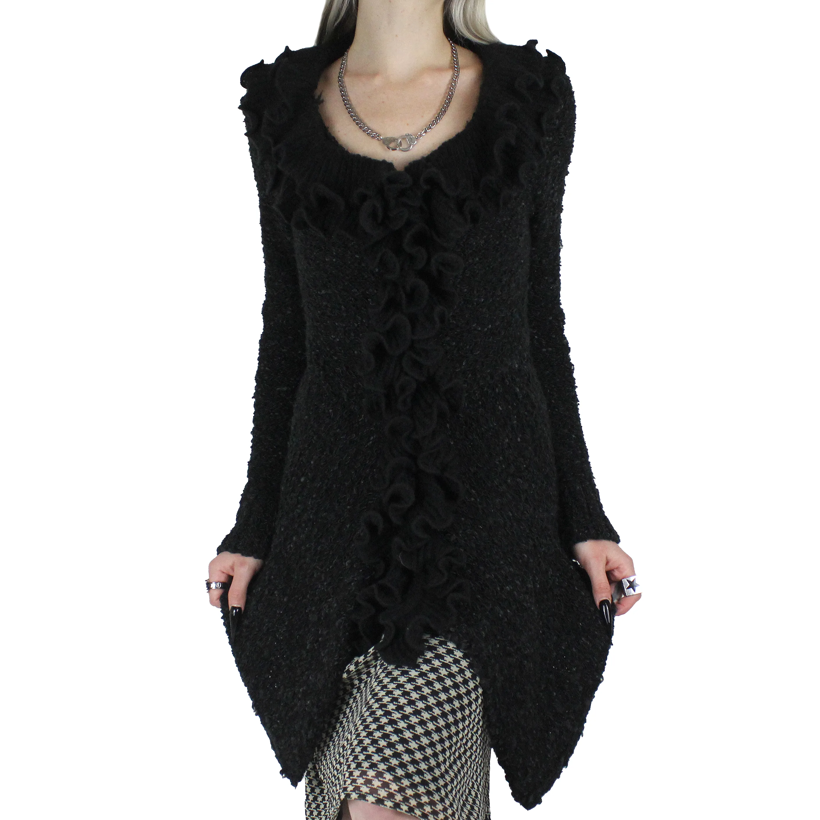 Y2K Duster Cardigan (S)